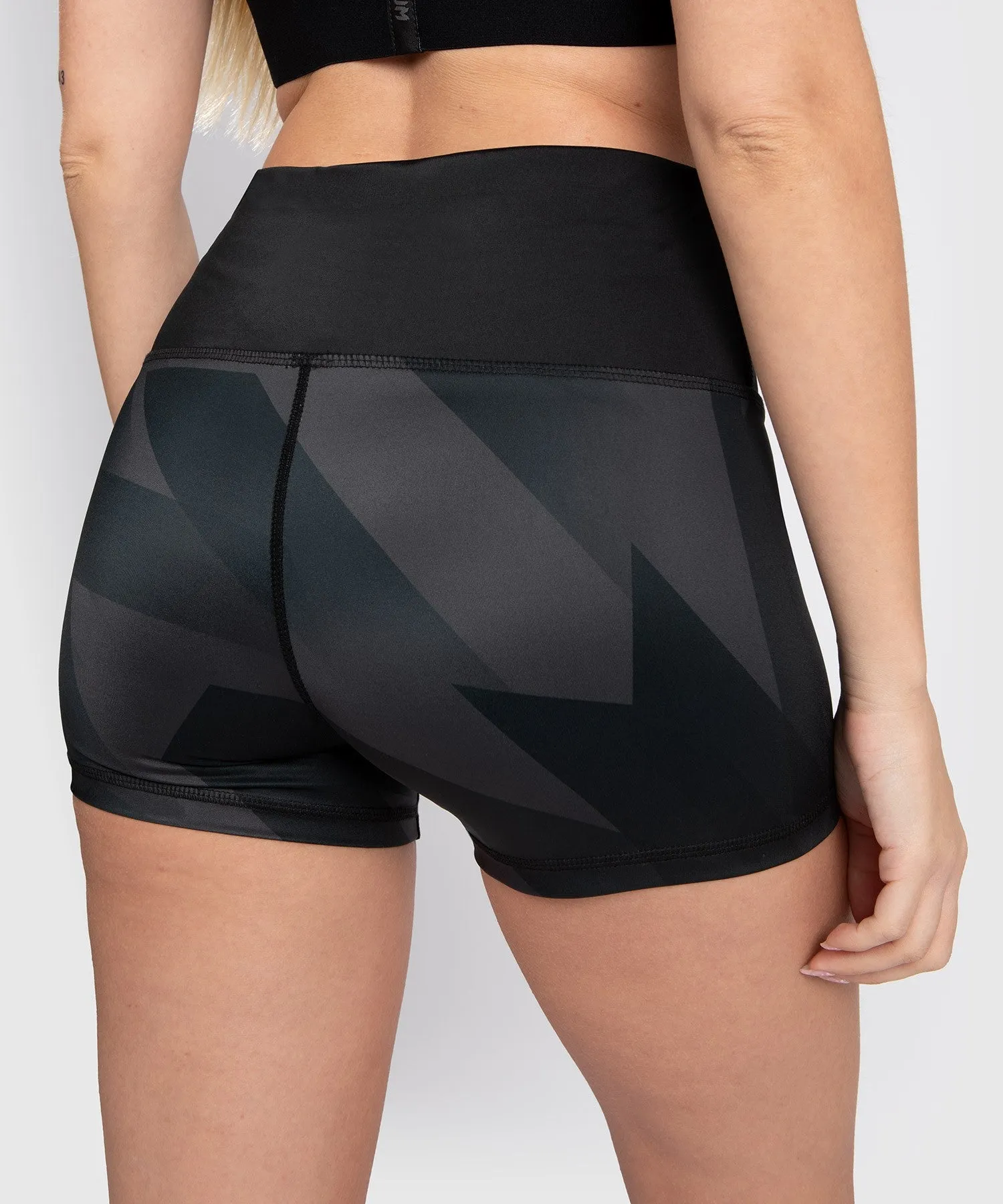 SHORTS DE COMPRESIóN VENUM RAZOR  PARA MUJER  NEGRO/ORO