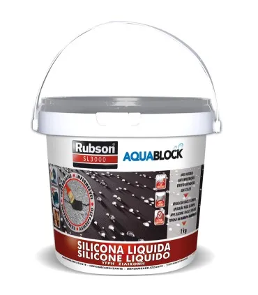Silicona liquida sl3000 gris RUBSON 1kg 1890693