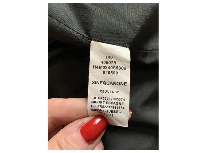 Sinéquanone Chaquetas Negro 