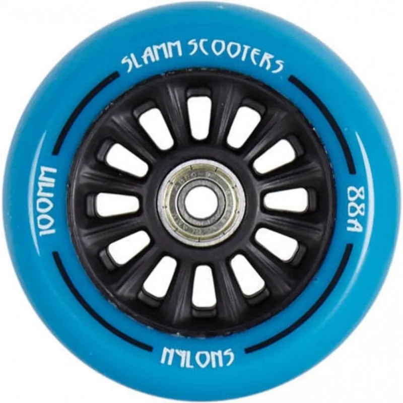 SLAMM 100MM NYCORE WHEELS BLUE