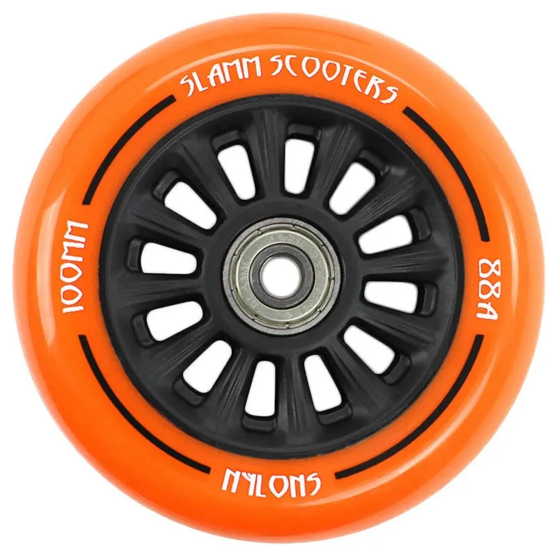 SLAMM 100MM NYCORE WHEELS ORANGE