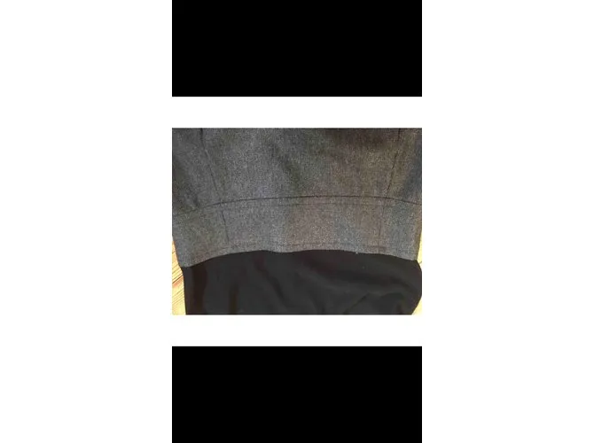 Sonia By Sonia Rykiel Vestido Negro Gris antracita 