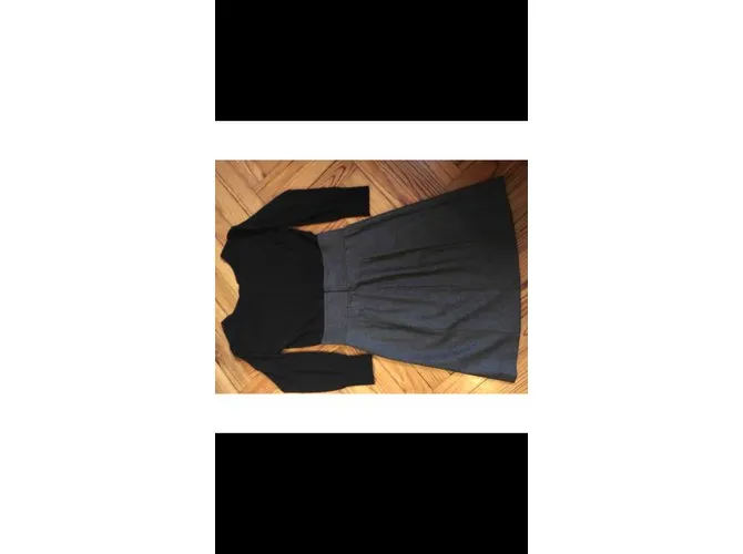 Sonia By Sonia Rykiel Vestido Negro Gris antracita 