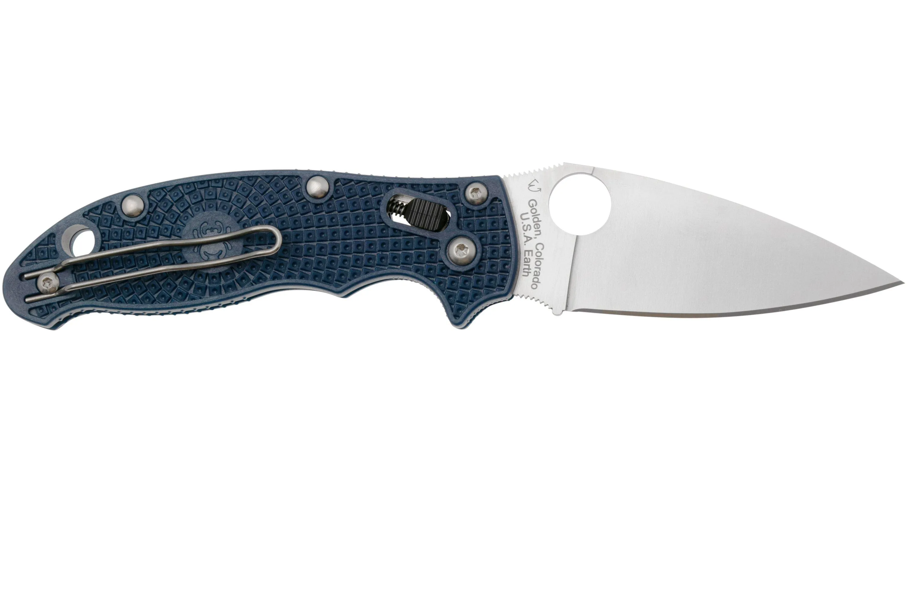 Spyderco Manix 2, Dark Blue, Lightweight S110V, C101PDBL2