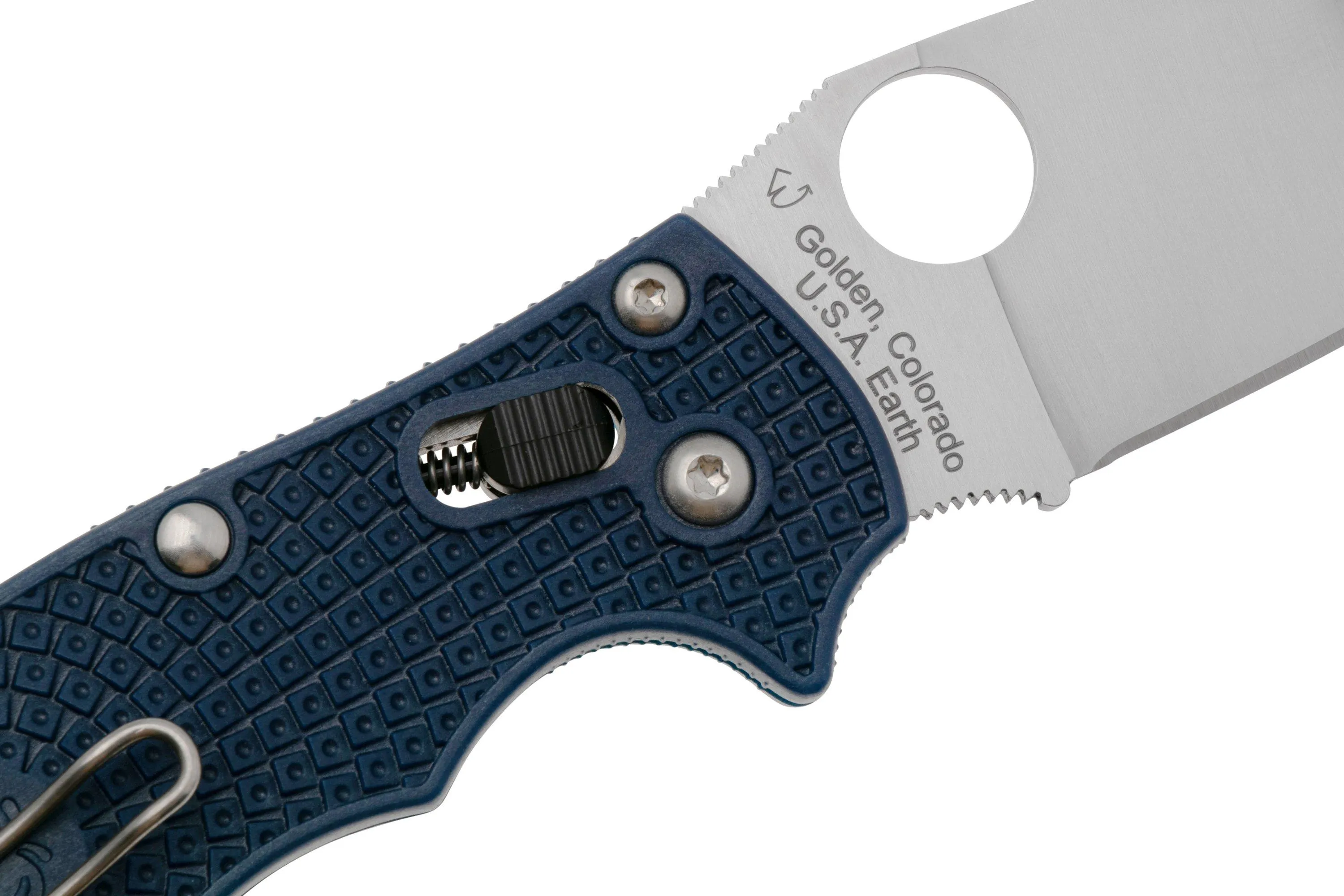 Spyderco Manix 2, Dark Blue, Lightweight S110V, C101PDBL2