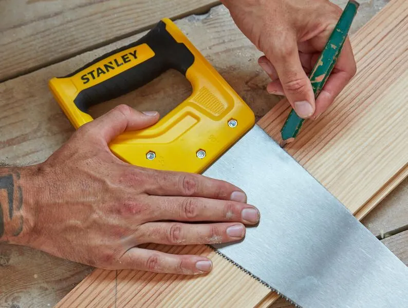 STANLEY HERRAMIENTAS  SIERRA DE MANO 7 TPI, LONGITUD 50 CM STHT203671