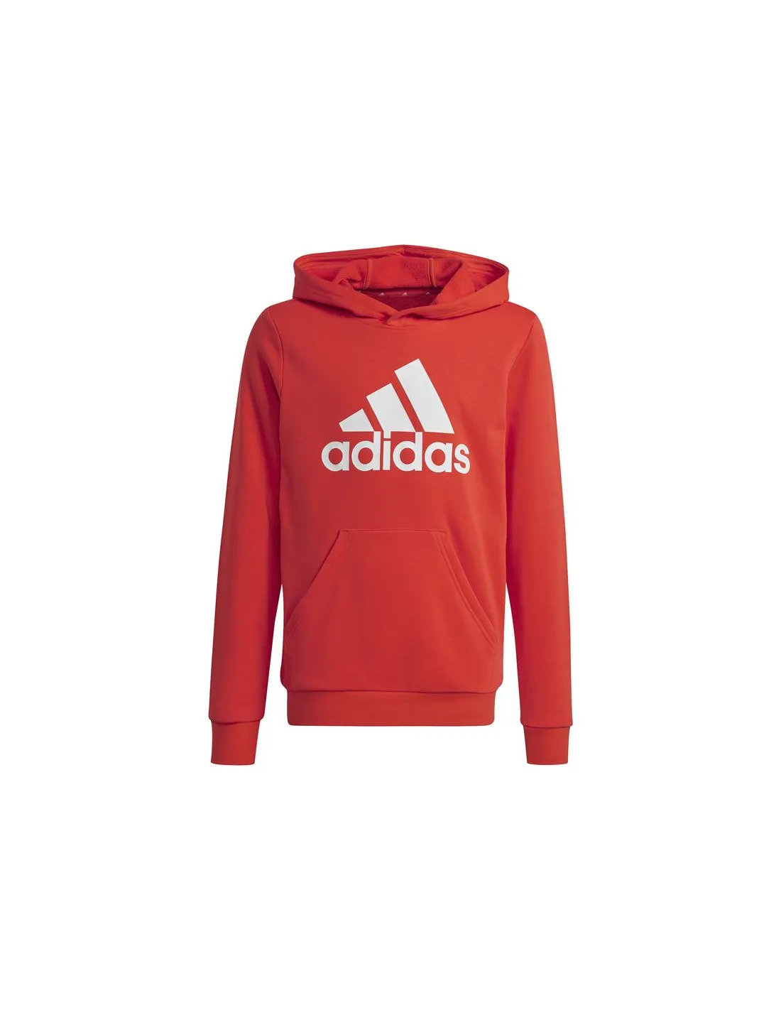 Sudadera adidas Big Logo Essentials Cotton Infantil Rojo