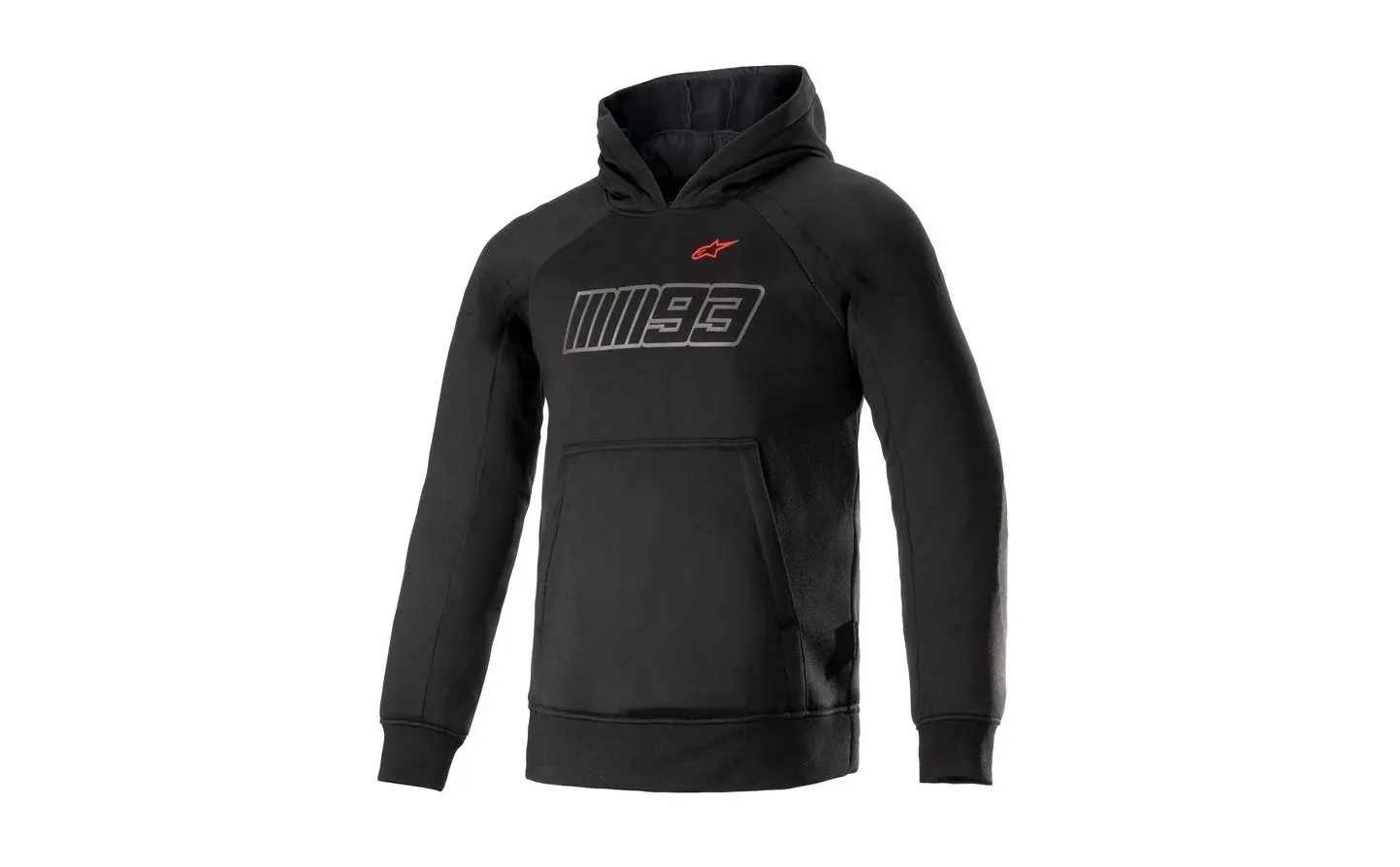 SUDADERA ALPINESTARS MM93 THUNDER NEGRO |42005221303|