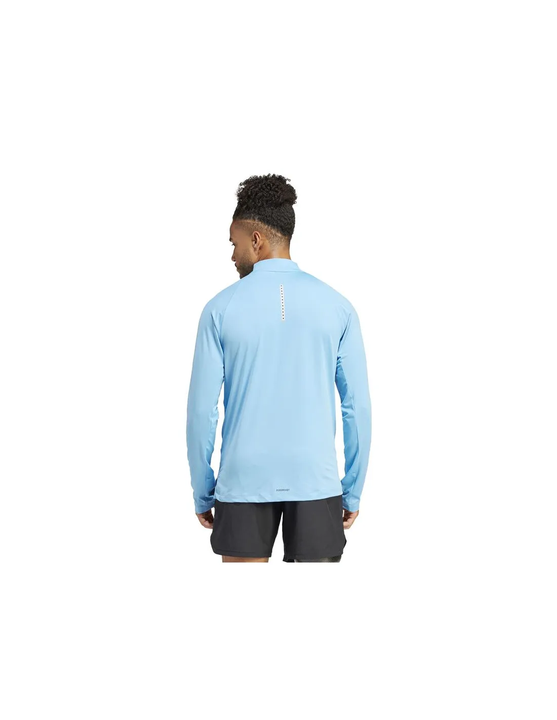 Sudadera de Fitness adidas Essentials Gym+ 1/4Zip Hombre Azul
