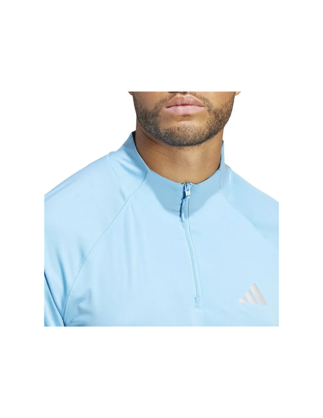 Sudadera de Fitness adidas Essentials Gym+ 1/4Zip Hombre Azul