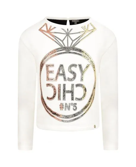 SUDADERA NIñA MICROBE CRUDO EASY CHIC (36A)