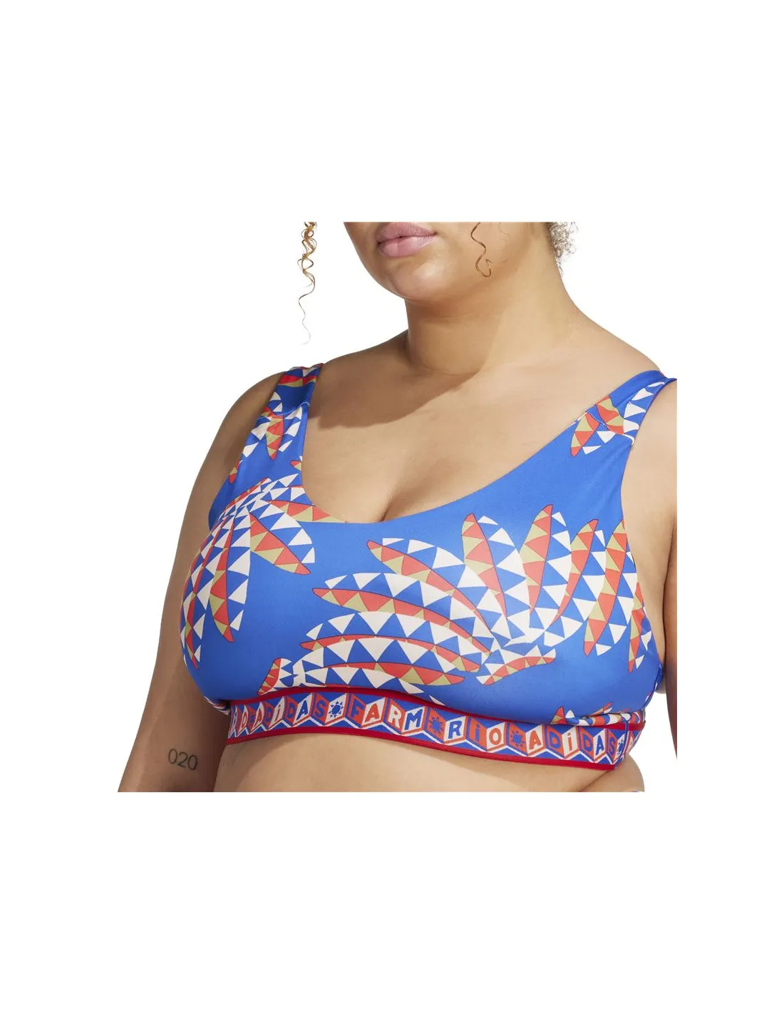 Sujetador Deportivo adidas Essentials Farm Ps Mujer Azul