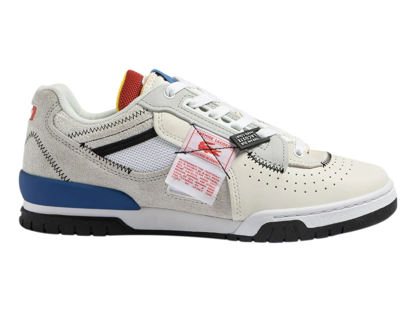 Tenis Lacoste Ma0035  Blanco Para Hombre