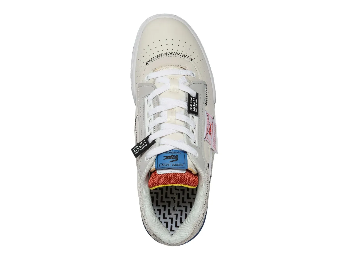 Tenis Lacoste Ma0035  Blanco Para Hombre