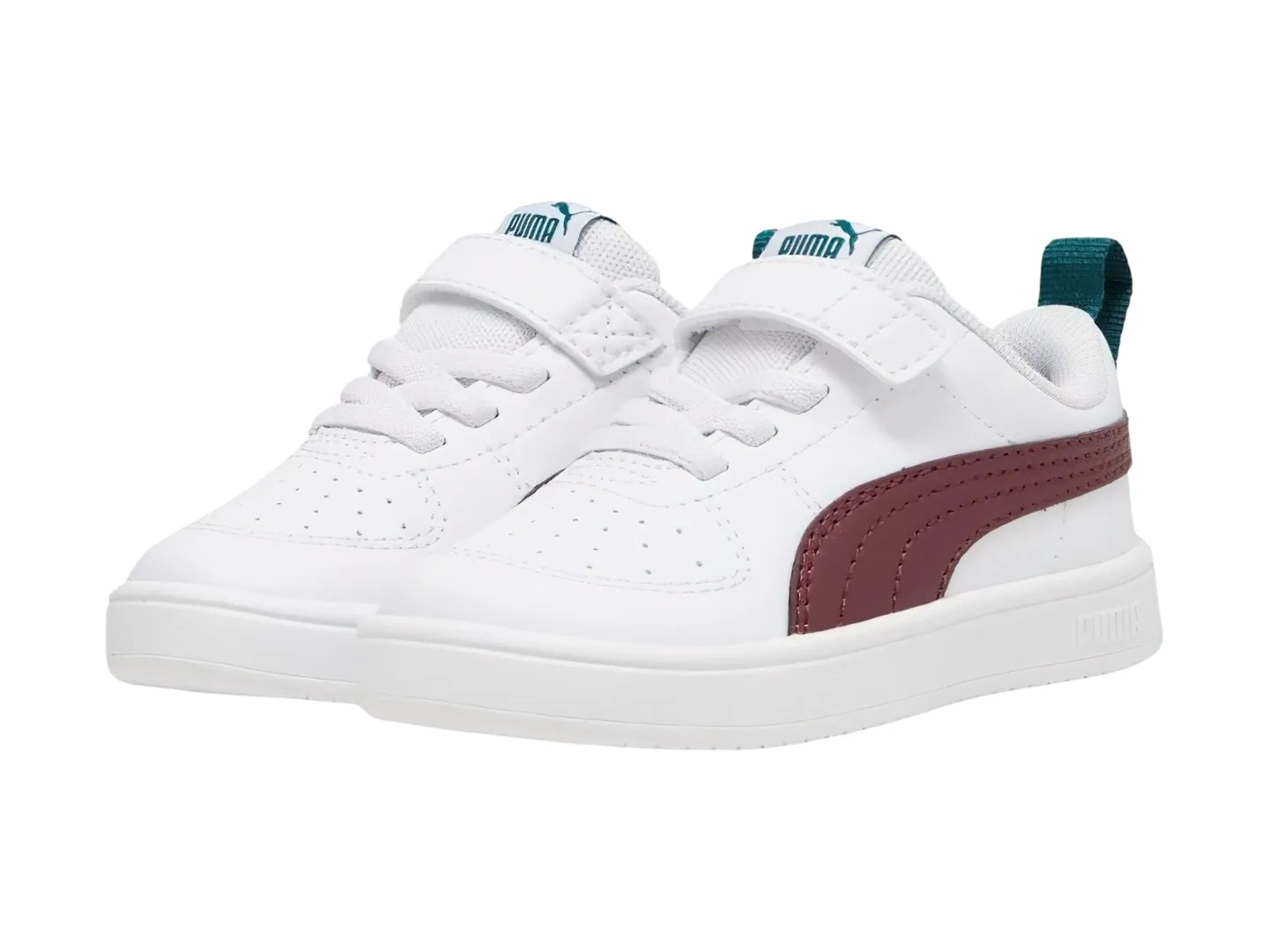 Tenis Puma Rickie Ac Blanco Para Niño