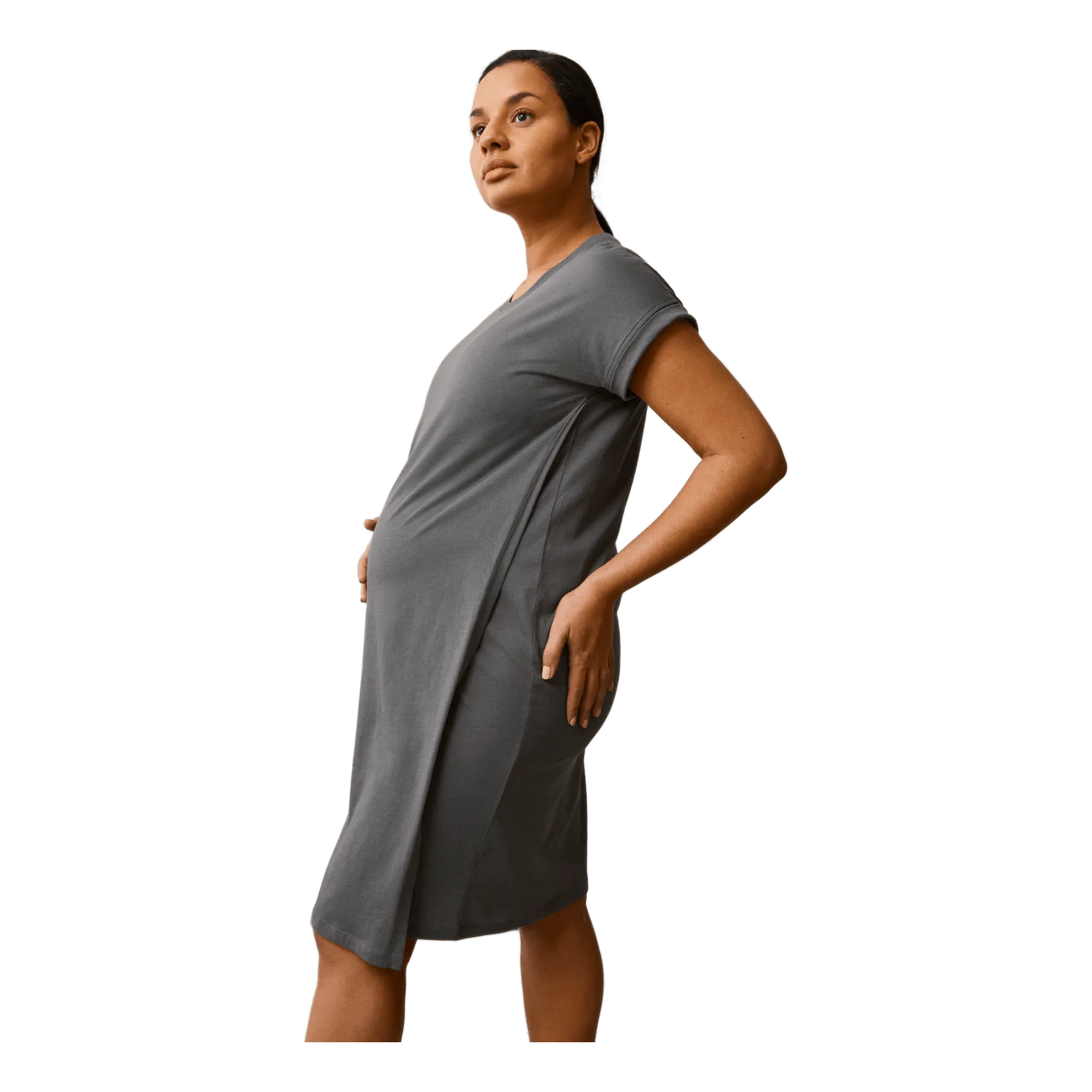 TETAS THESHIRT DRESS WILLOW GREEN