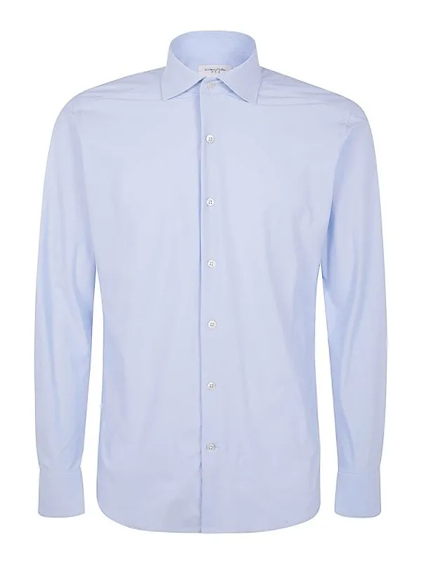 TINTORIA MATTEI CAMISA  AZUL