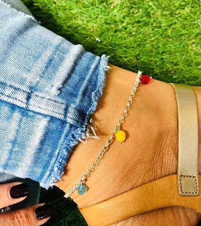 Tobillera Colores