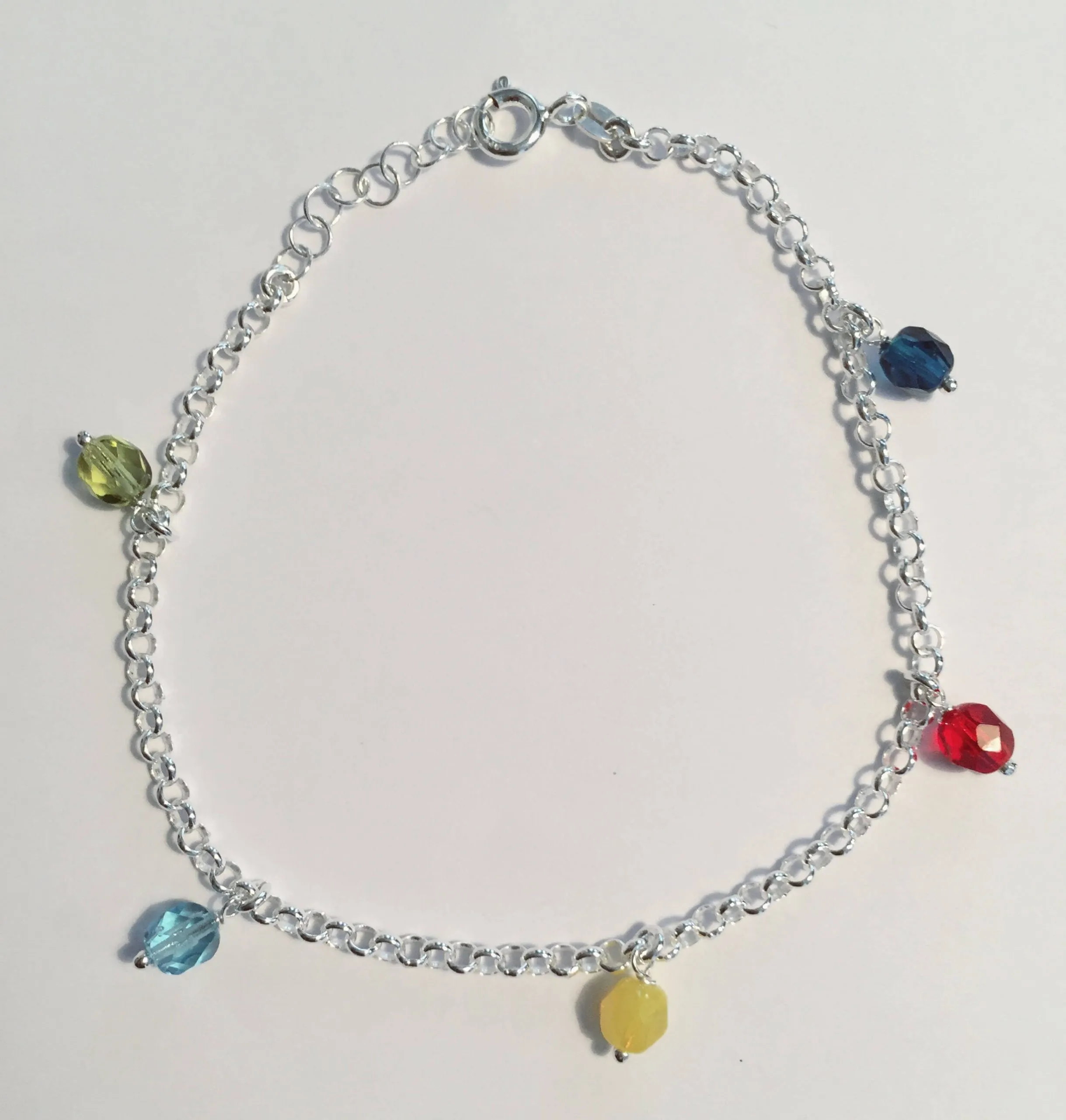 Tobillera Colores