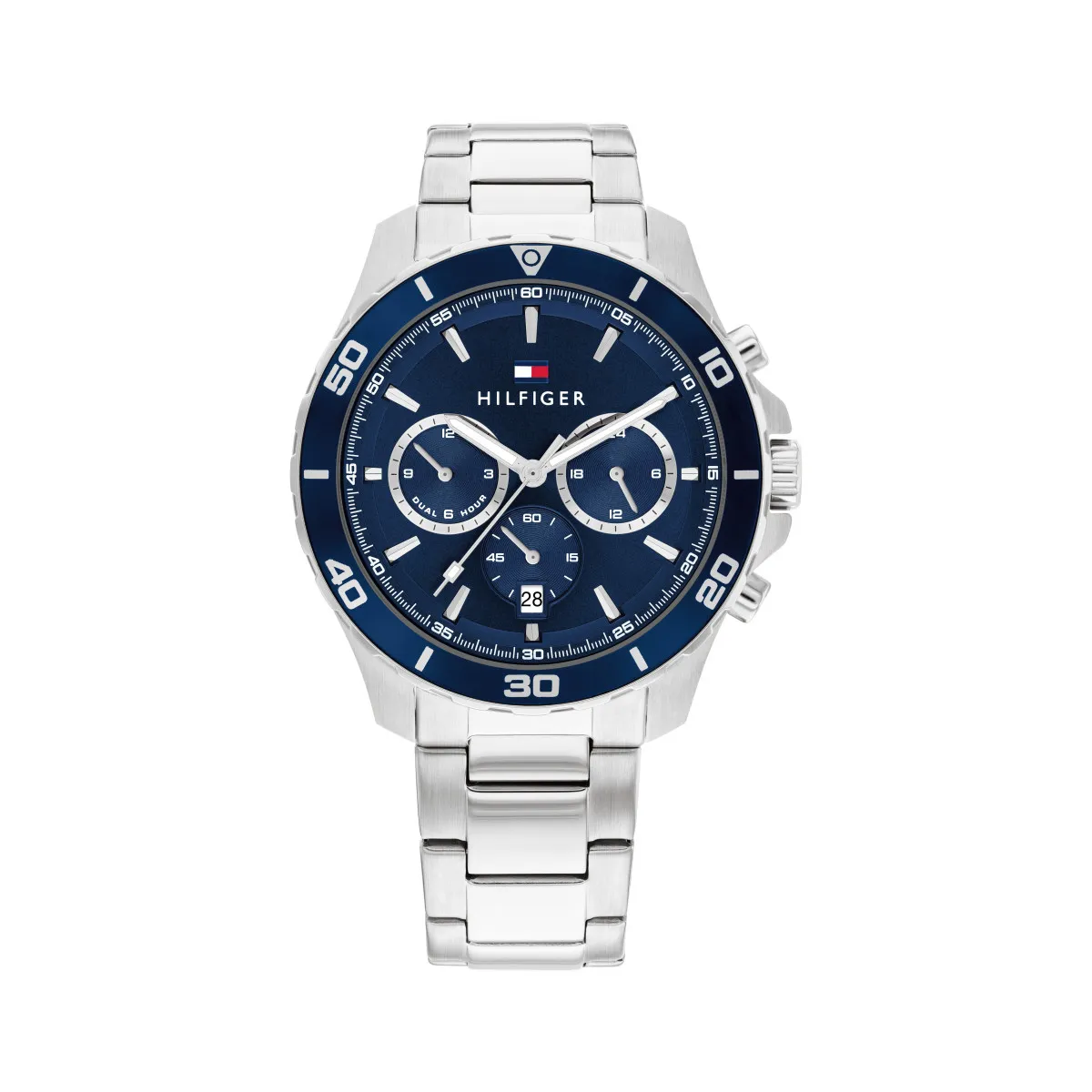TOMMY HILFIGER RELOJ ACERO ESFERA AZUL  TOMMY HILFIGER