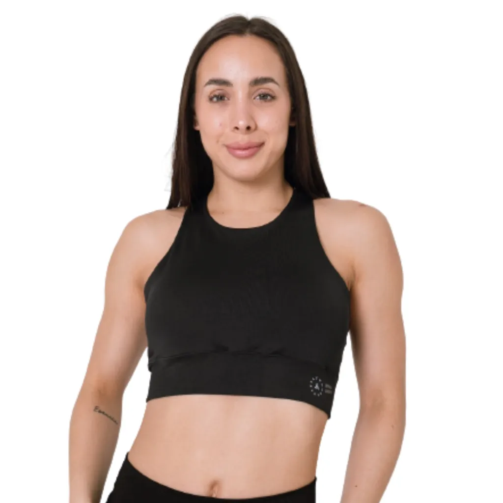 TOP NEGRO DEPORTIVO MUJER URBAN LUXURY  TOPSTYLE