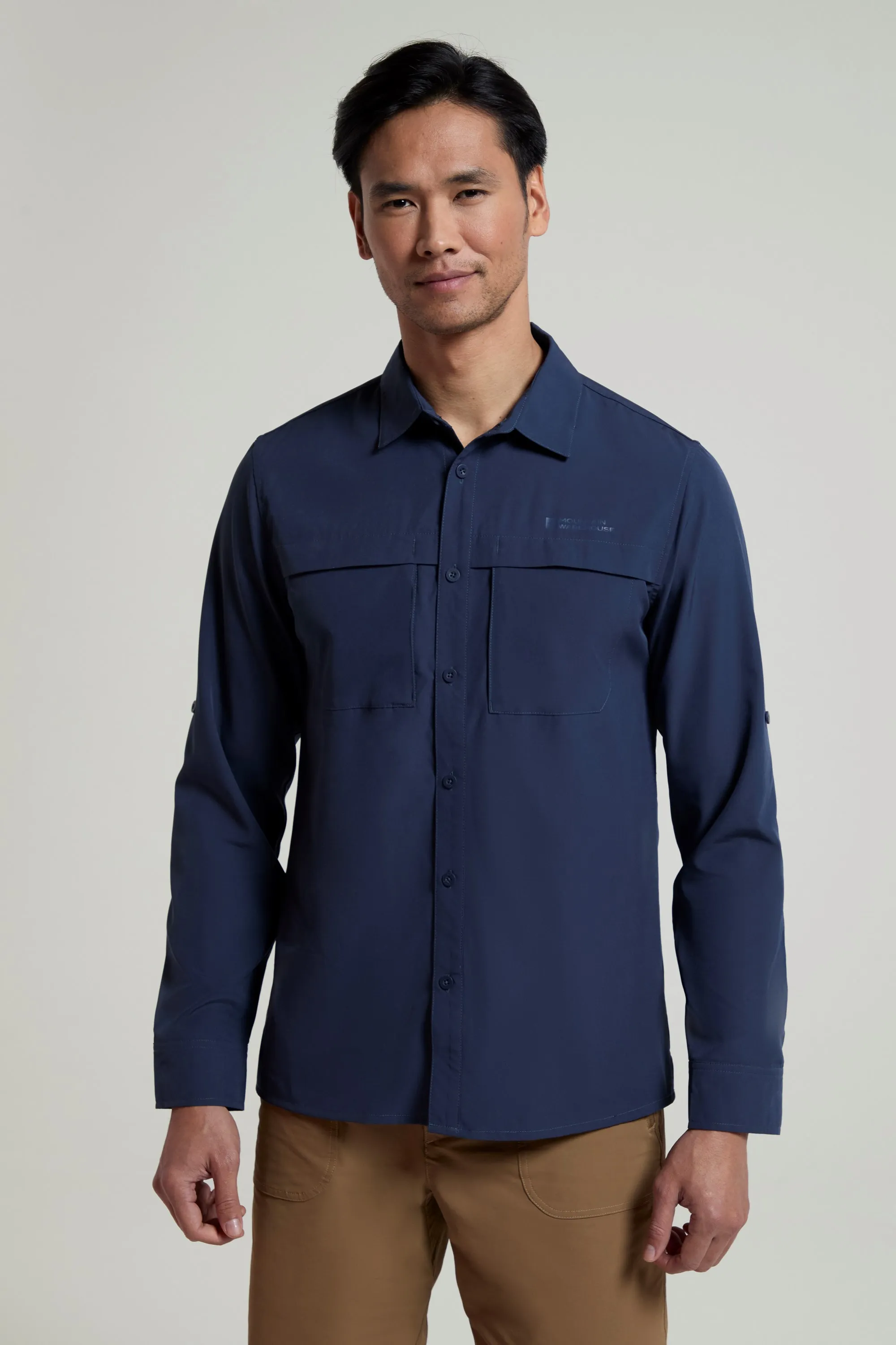 Treble camisa de viaje para hombre