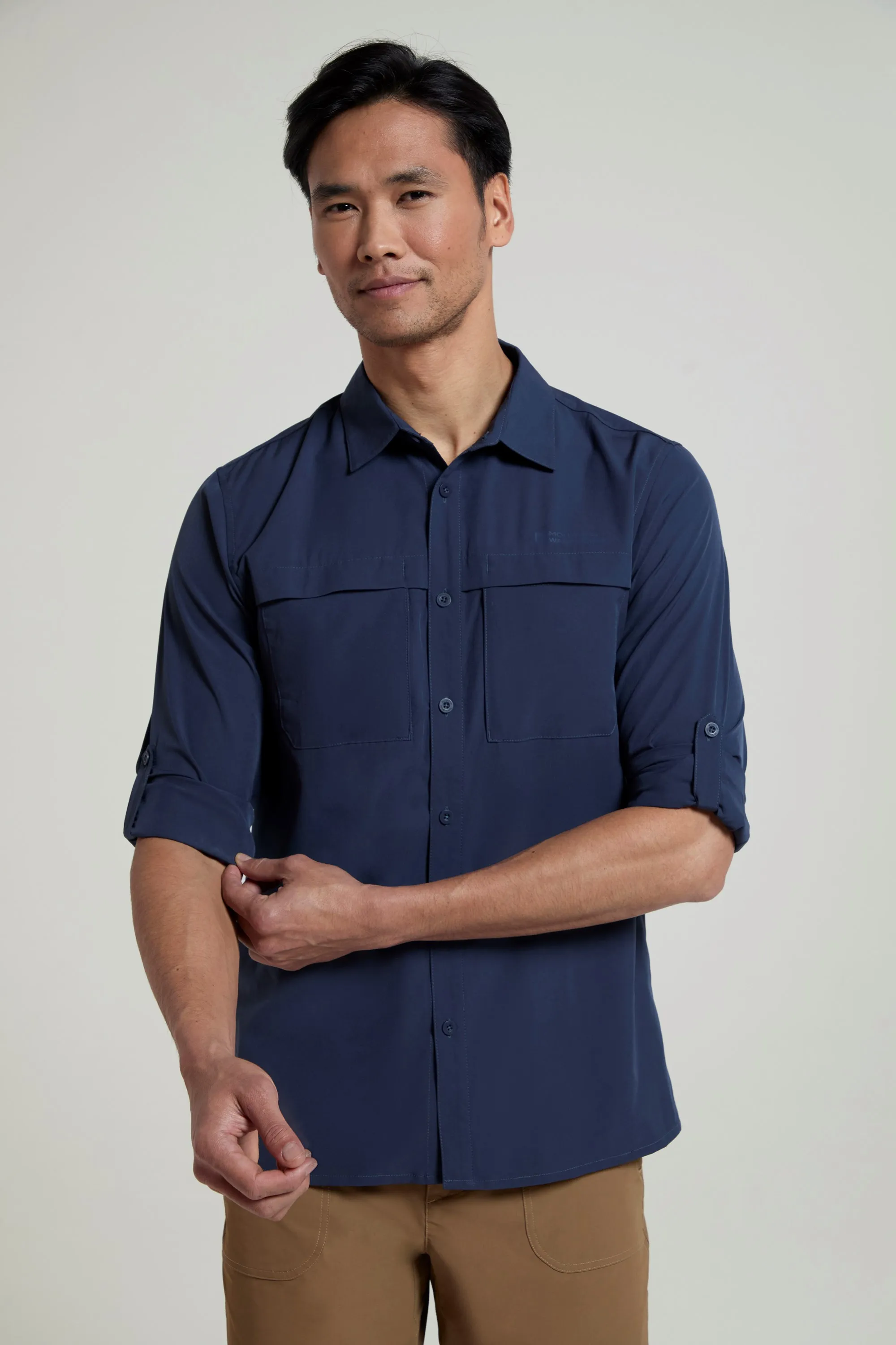 Treble camisa de viaje para hombre
