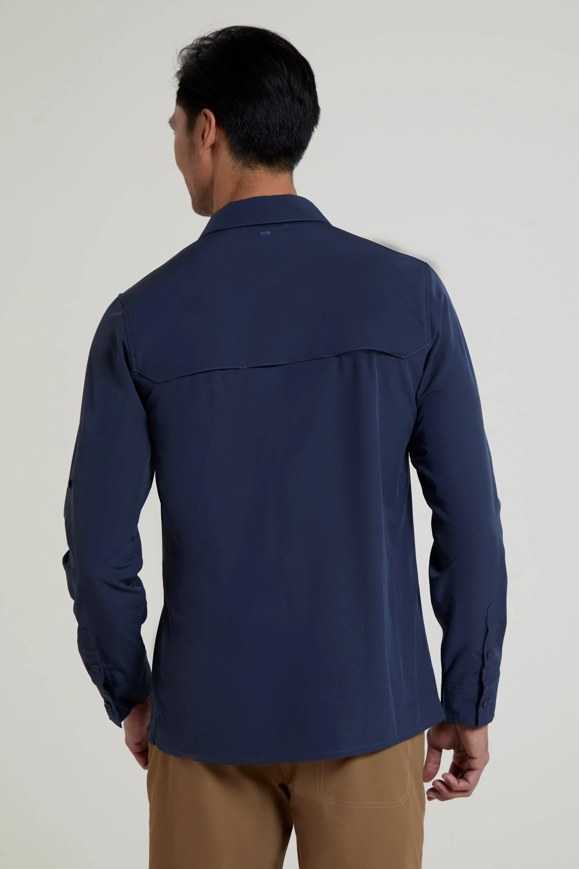 Treble camisa de viaje para hombre