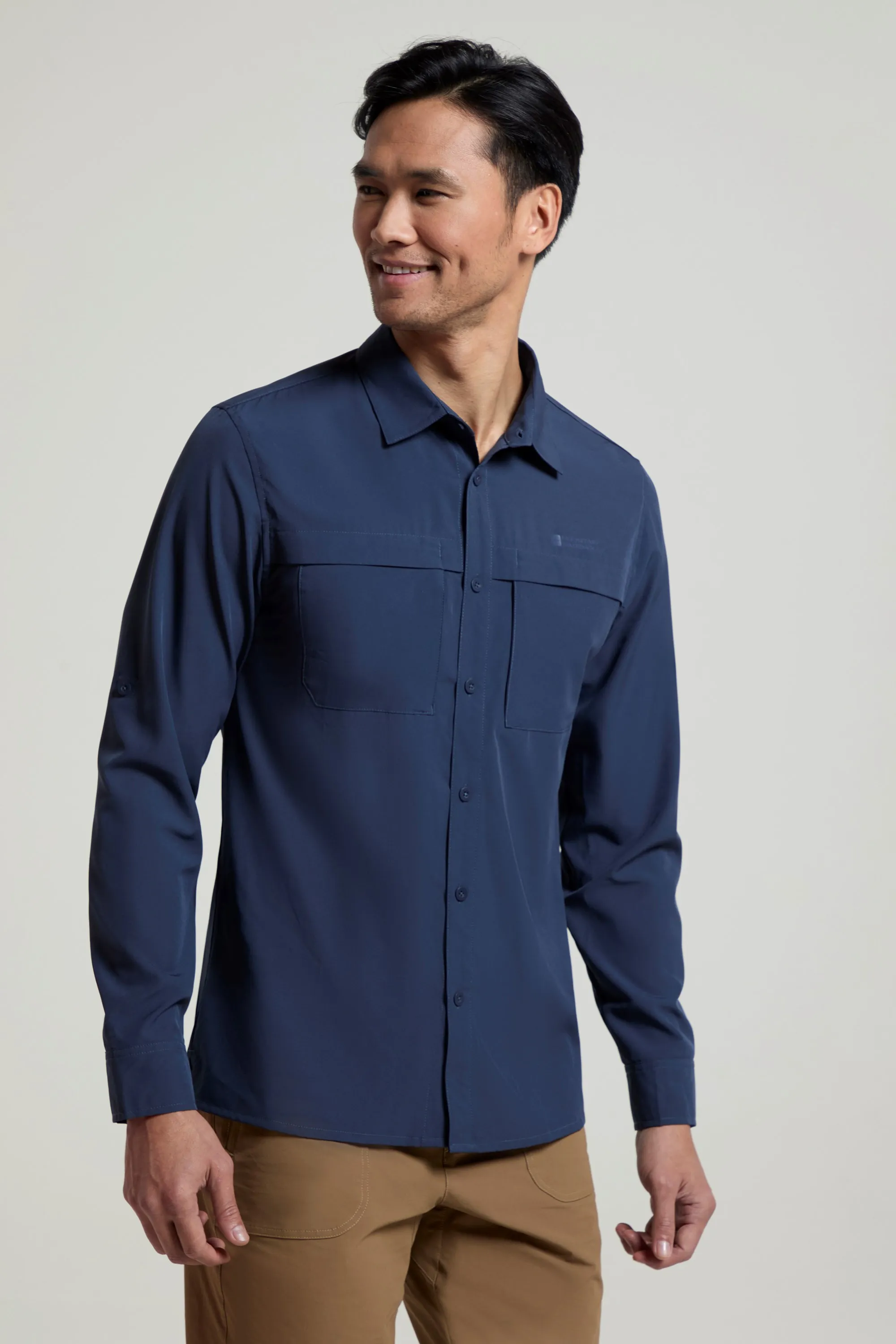 Treble camisa de viaje para hombre