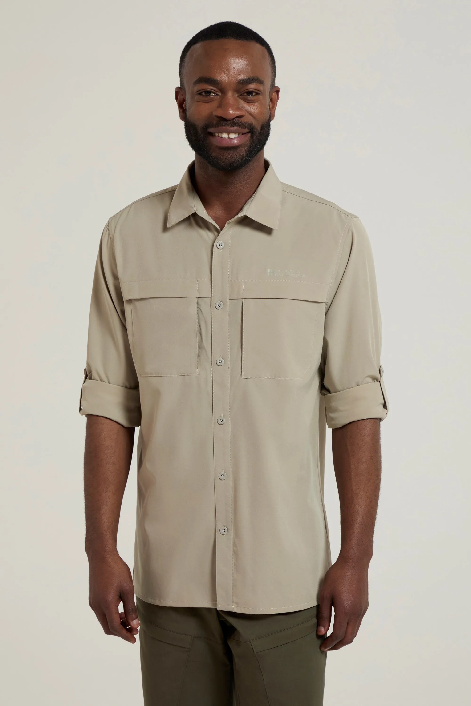 Treble camisa de viaje para hombre
