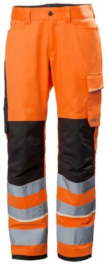 UCME WORK PANT CL2 HELLY HANSEN HI VIS ORANGE/EBONY