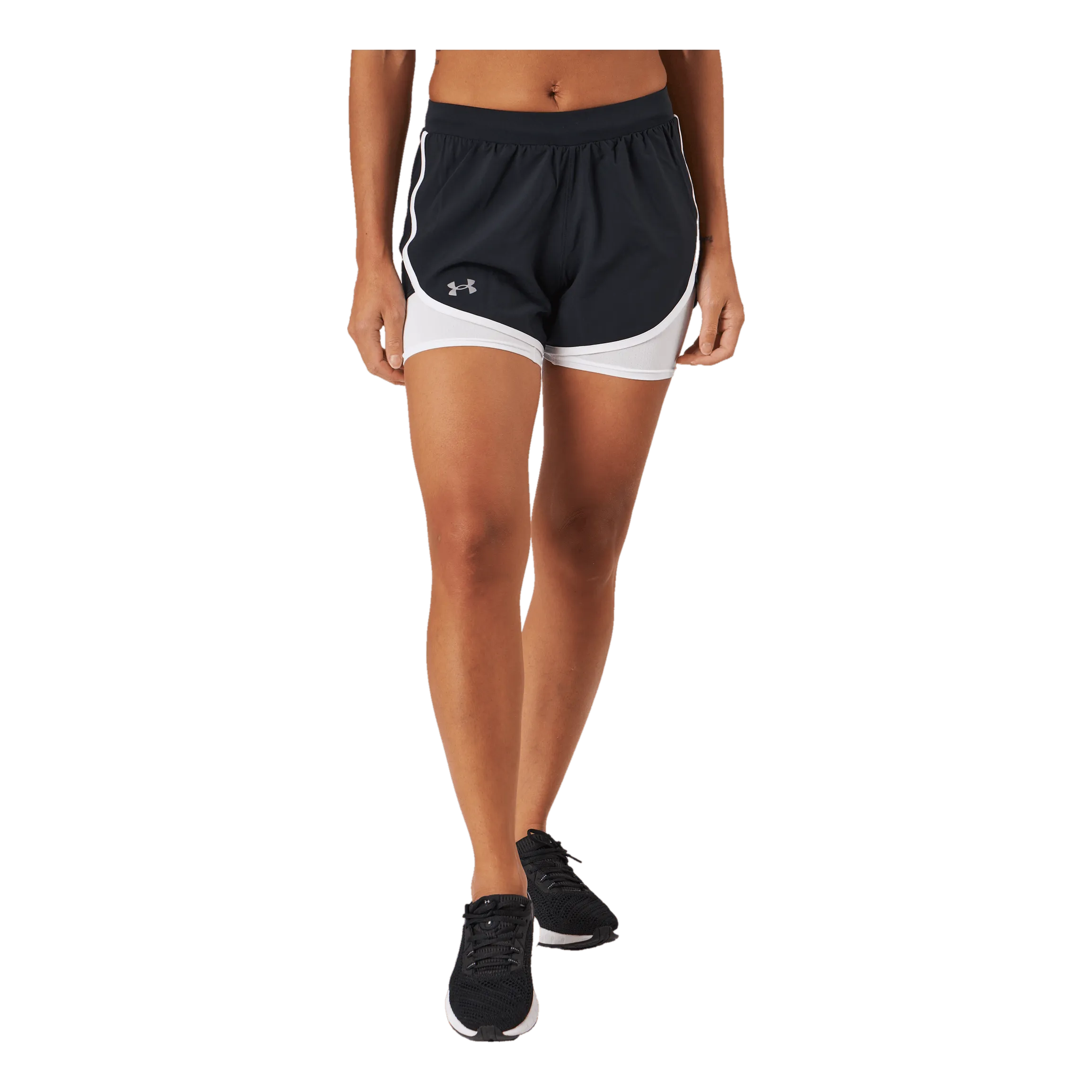UNDER ARMOUR UA FLY BY ELITE 2IN1 SHORT BLACK