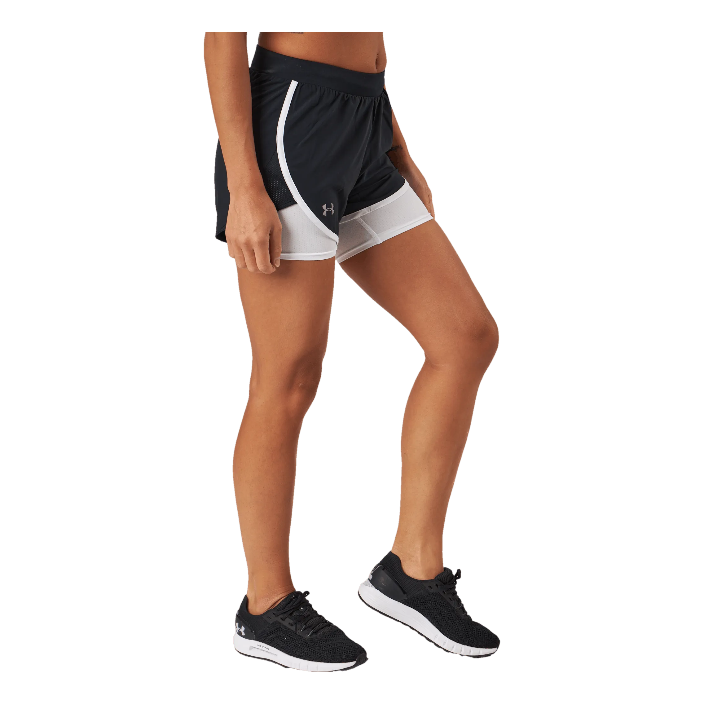 UNDER ARMOUR UA FLY BY ELITE 2IN1 SHORT BLACK