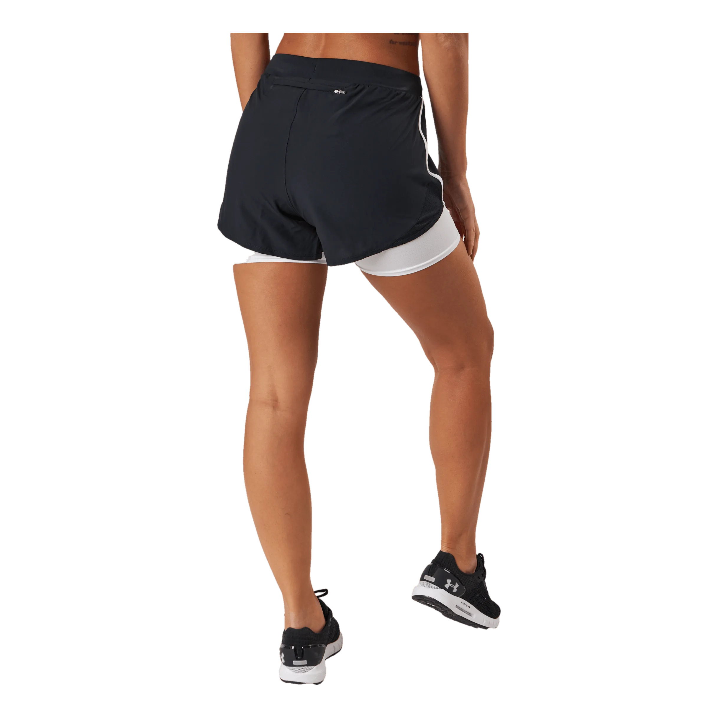 UNDER ARMOUR UA FLY BY ELITE 2IN1 SHORT BLACK