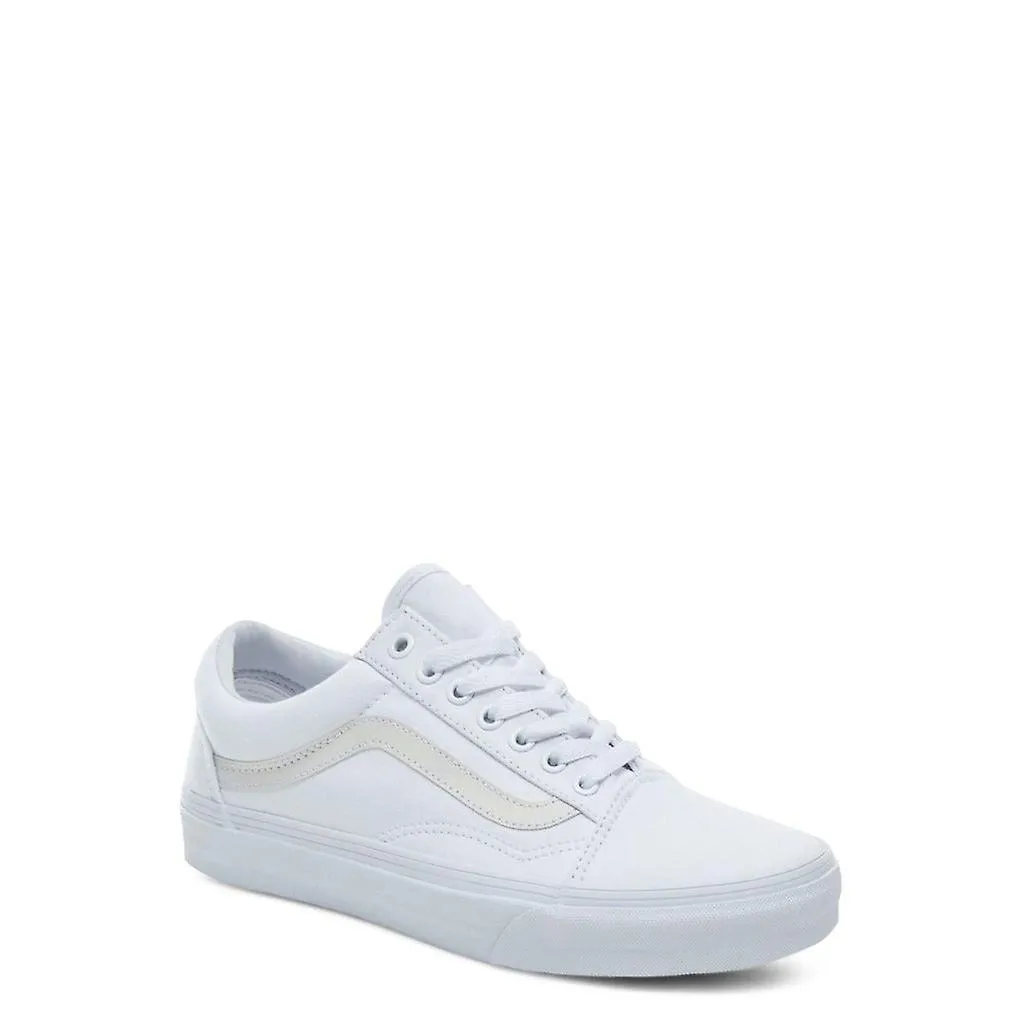 Vans old skool vn000d3hw001 zapatillas de tela blanca