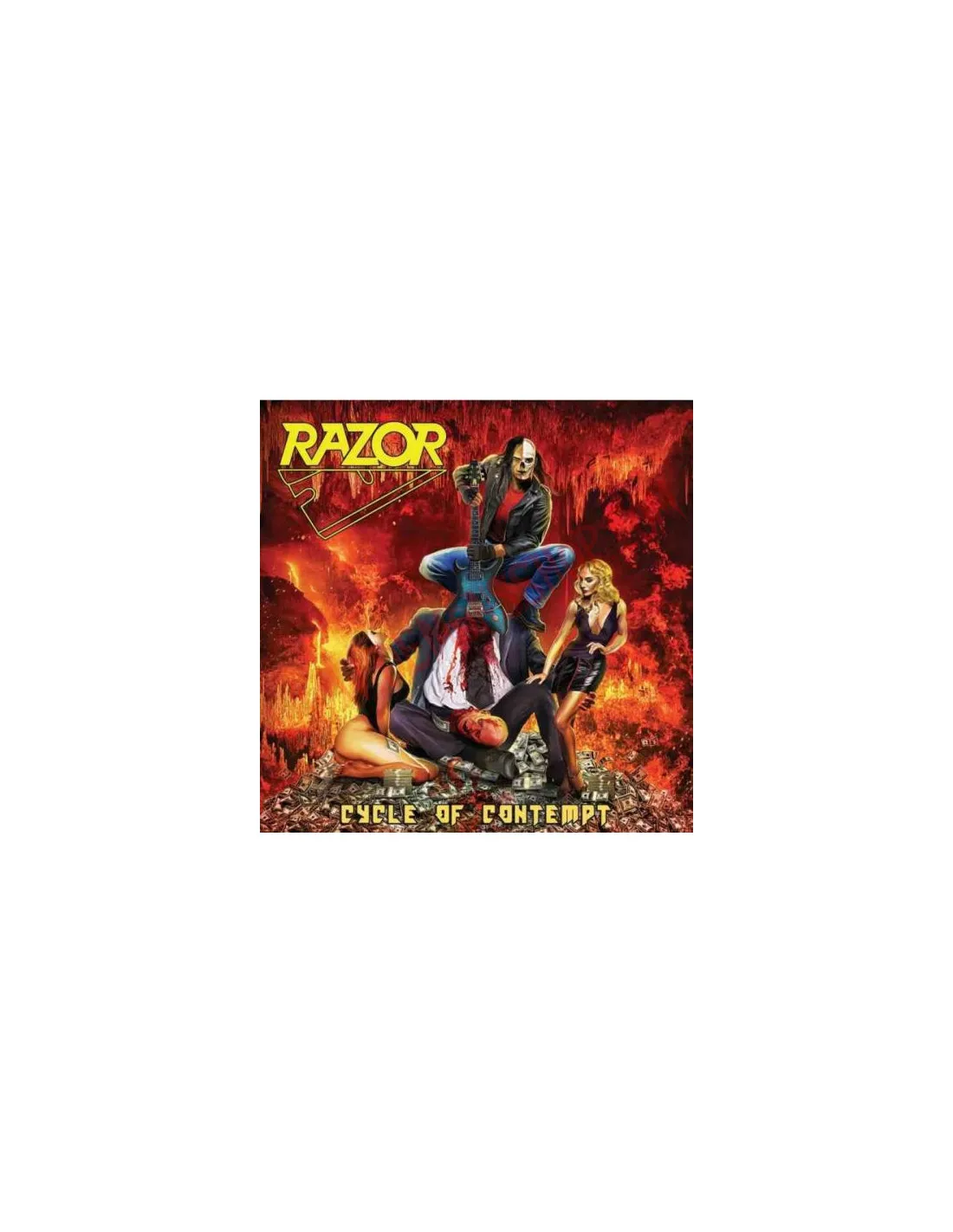 VINILO LP RAZOR  CYCLE OF CONTEMPT
