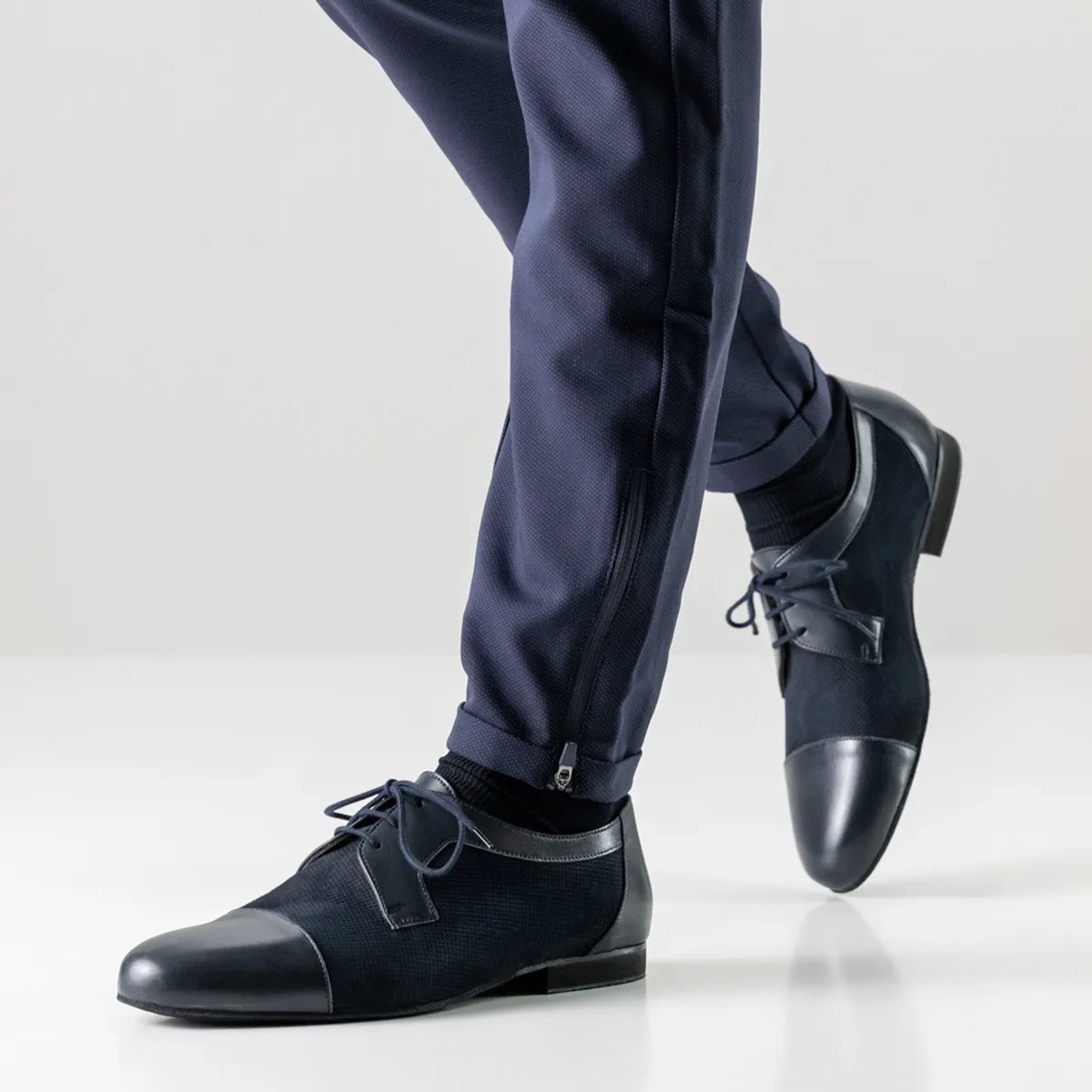 WERNER KERN HOMBRES ZAPATOS DE BAILE TREVISO  AZUL