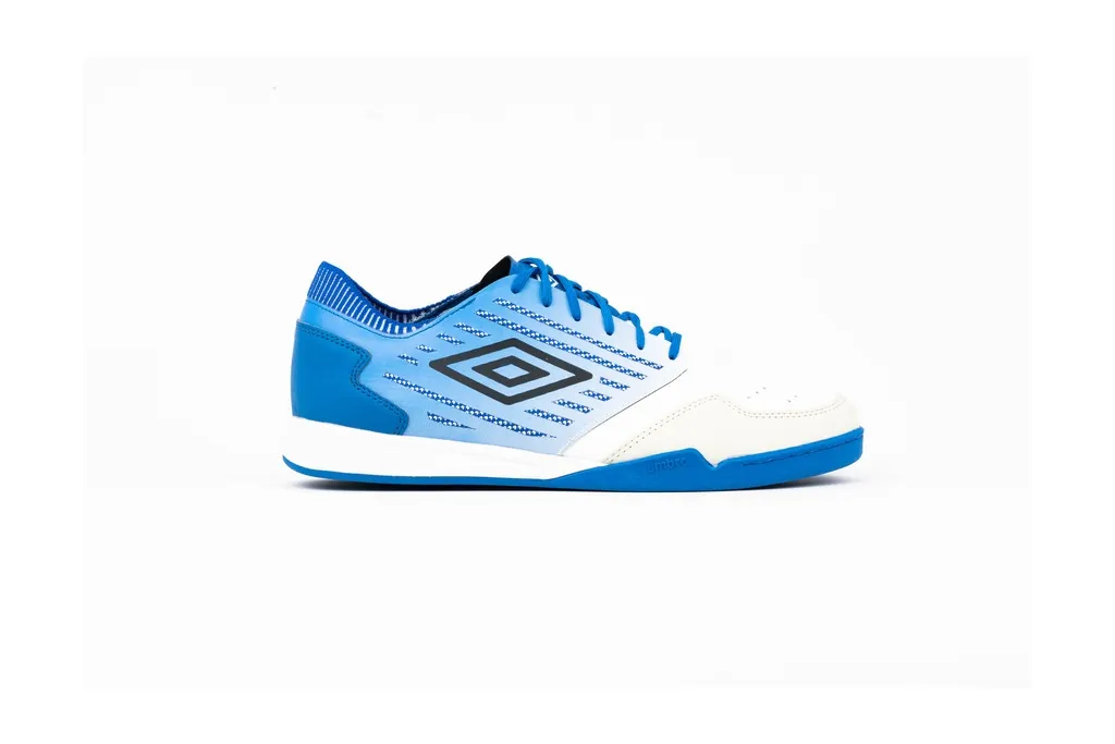 Zapatilla de Fútbol Sala Umbro Chaleira II Pro Junior Blue / White / Black