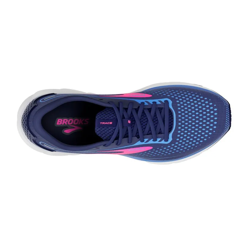Zapatilla de running Brooks Trace 2 Mujer Peacoat/Blue/Pink