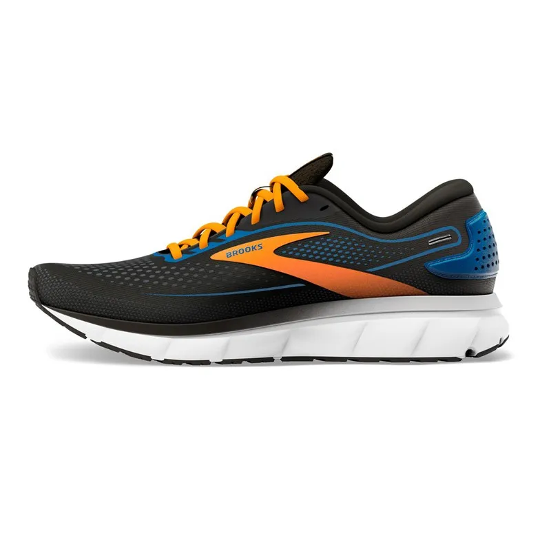 Zapatilla de running Brooks Trace 2 para Hombre en color Black/Classic Blue/Orange