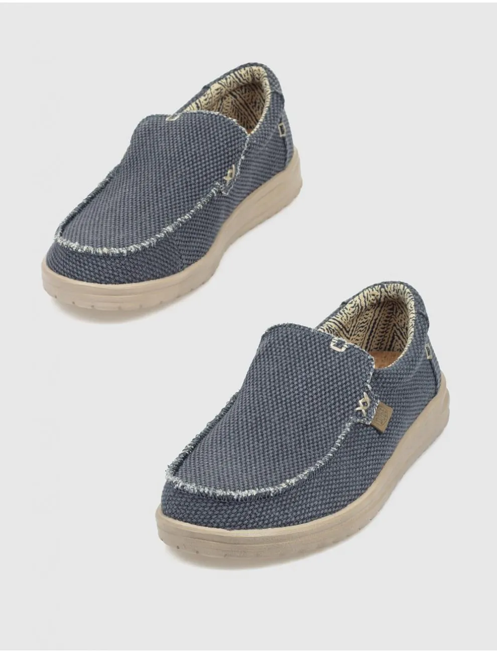 Zapatilla Dude Mikka Braided Azul