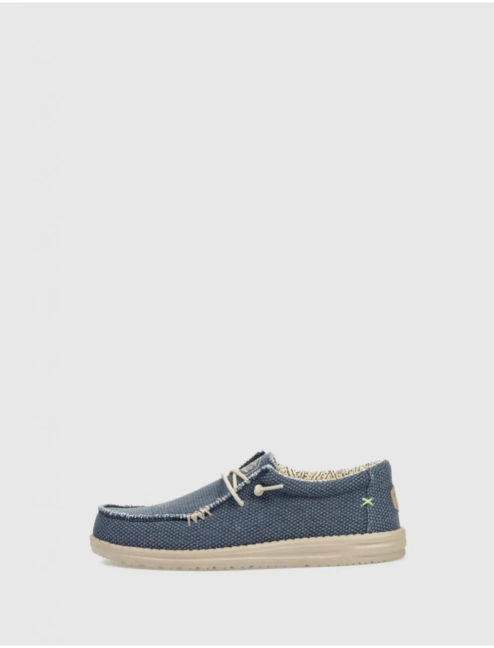 Zapatilla Dude Wally Braided Azul