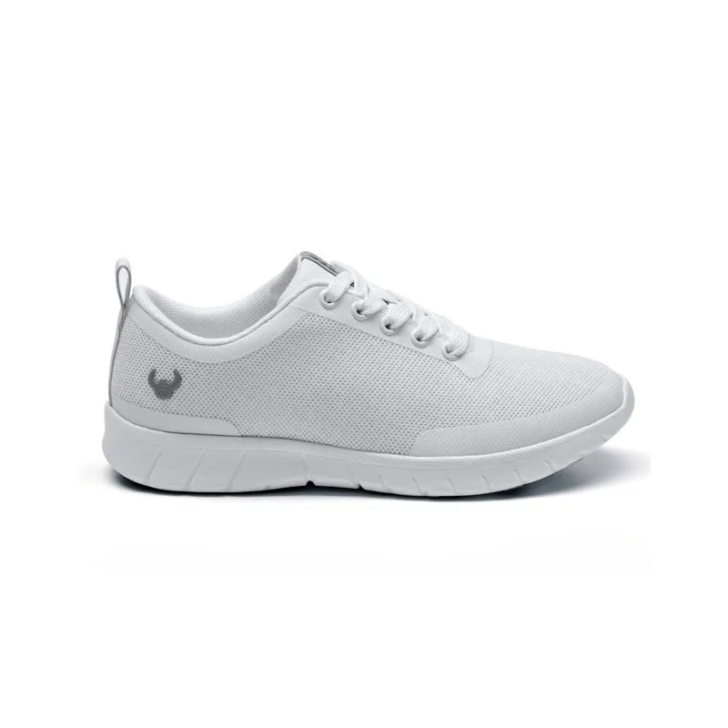 ZAPATILLA LABORAL ALMA CLASSIC BLANCA SUECOS  OFERTA
