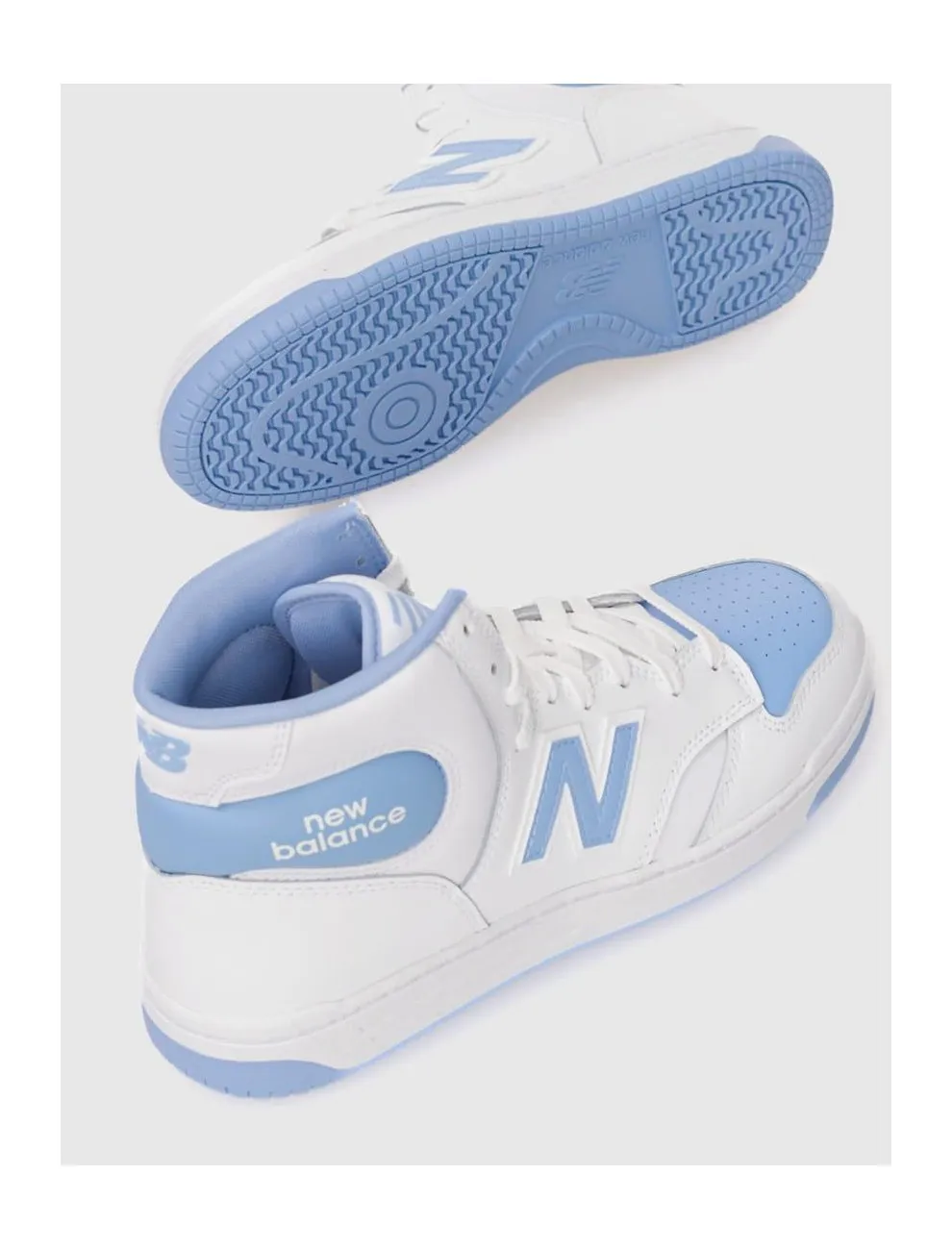 Zapatilla New Balance Bb480 Azul