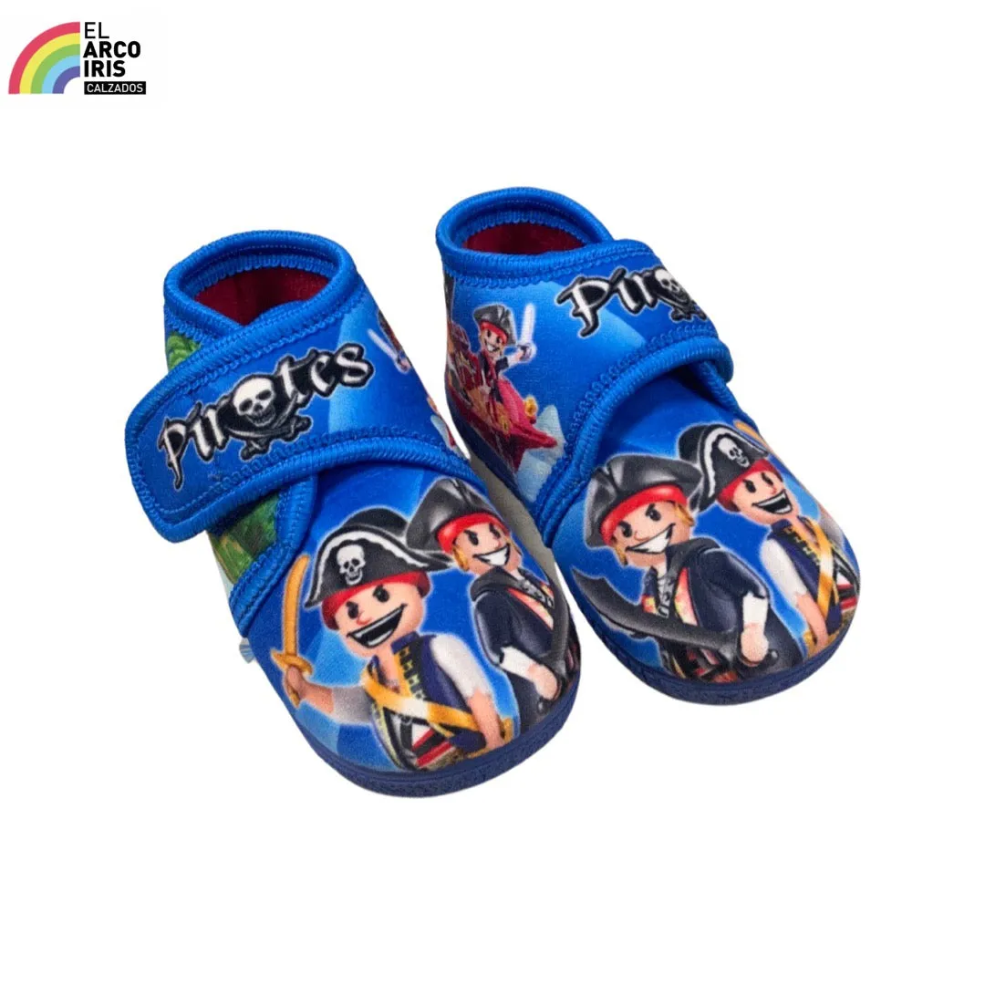 ZAPATILLA NIO CASA 15800 AZUL
