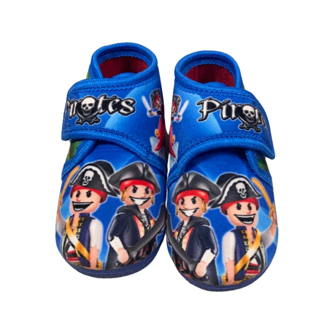ZAPATILLA NIO CASA 15800 AZUL