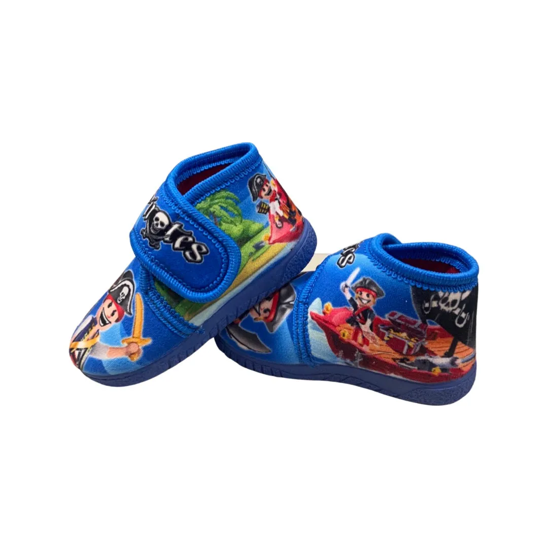 ZAPATILLA NIO CASA 15800 AZUL