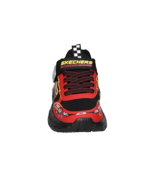 Zapatilla para Niños Skechers CochesCarreras Rojo