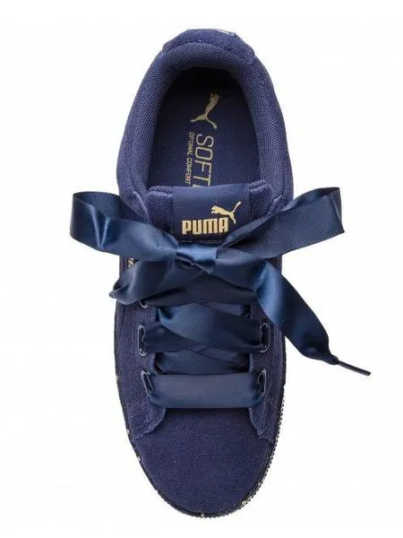 zapatilla puma vikky platform azul