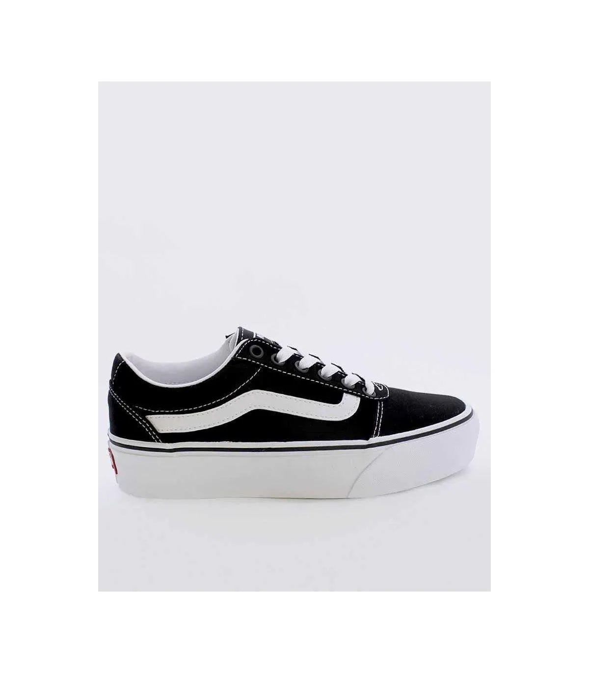 ZAPATILLA VANS WARD PLATFORM VN0A3TLC1871 BLACKWHITE